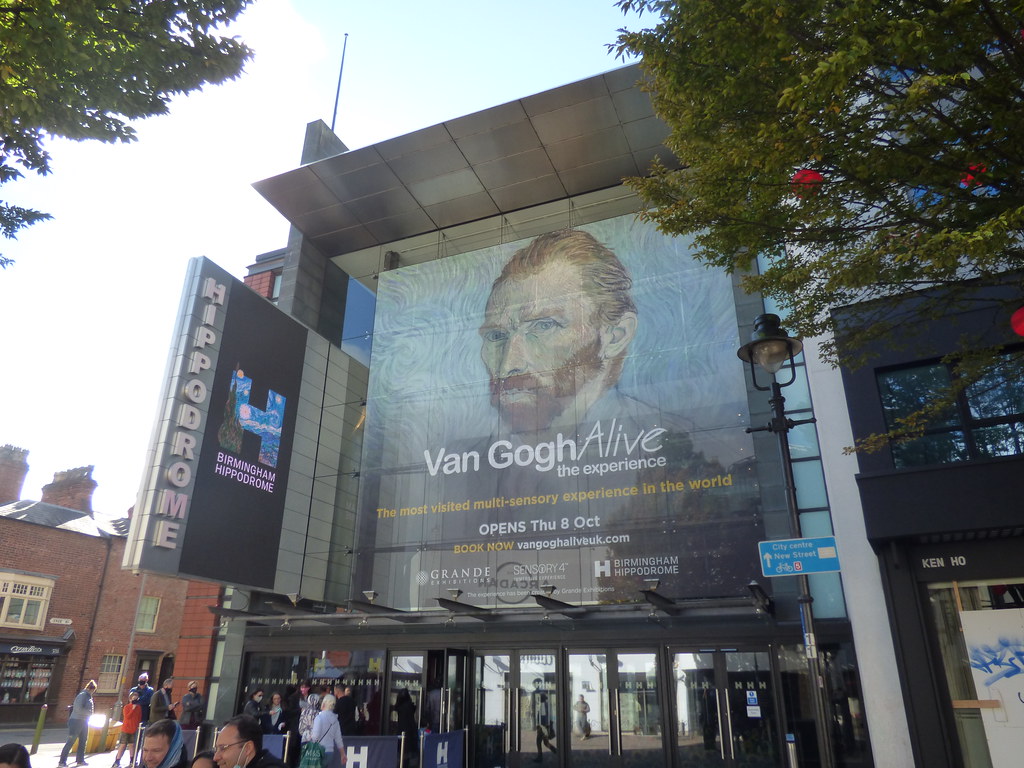 Van Gogh Alive at the Birmingham Hippodrome a photo on Flickriver