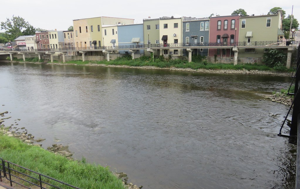 Grand River (Portland, Michigan) The Portland Downtown His… Flickr