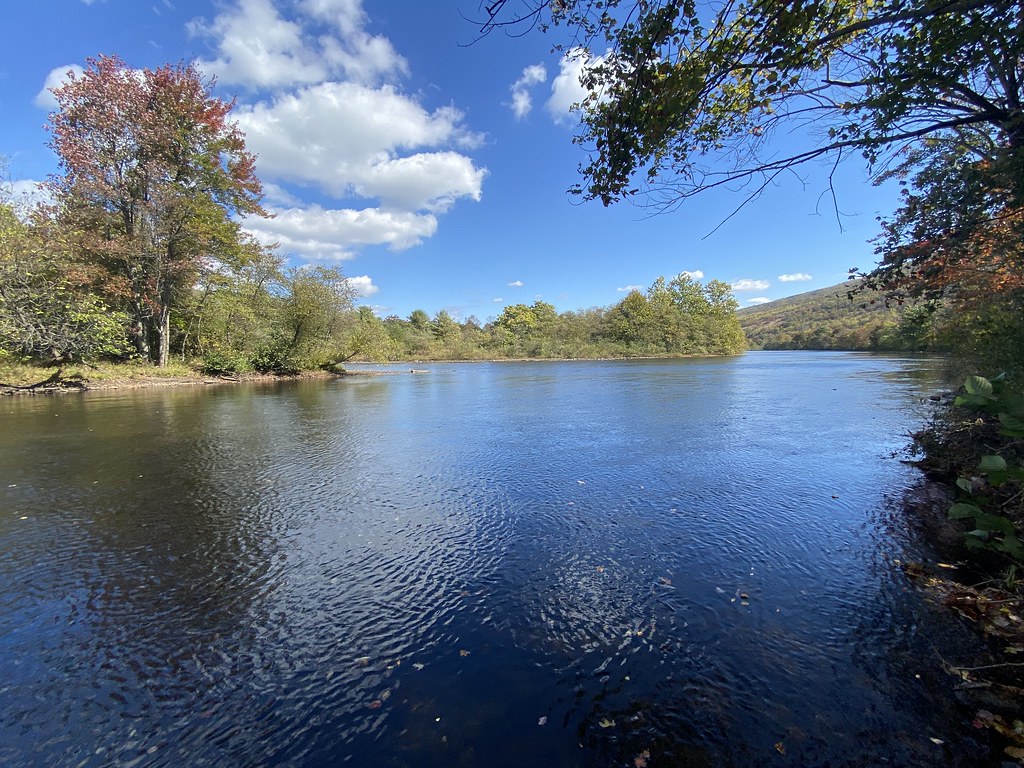 Lehigh River A view of the Lehigh River in River Point Can… Flickr