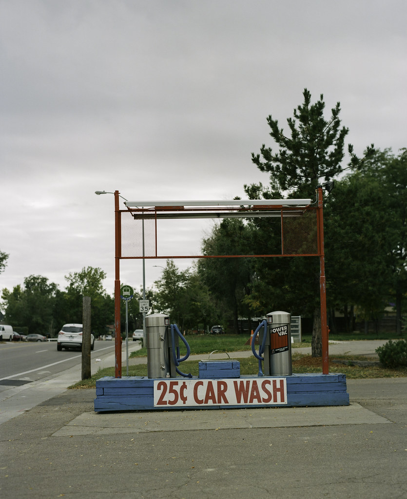 0.25 Car Wash In Fort Collins, Colorado during an overcas… Flickr