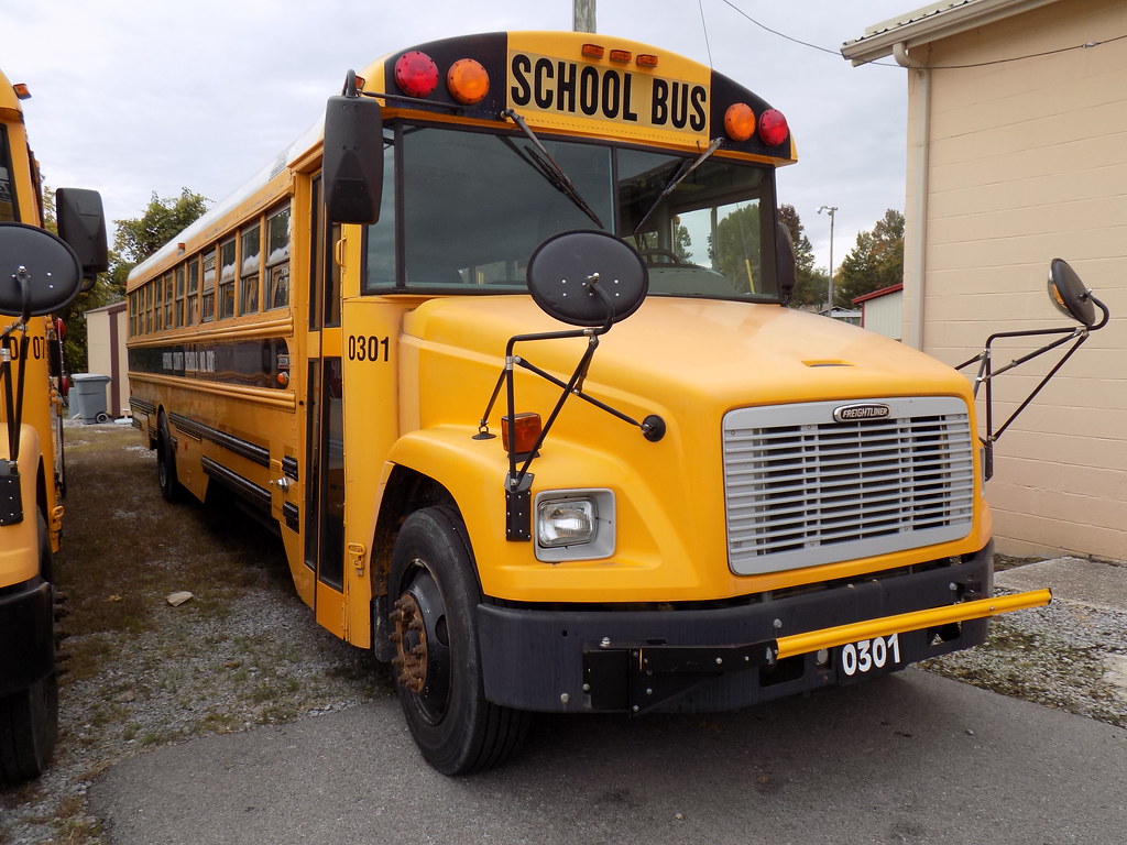 Hopkins County Schools 0301 Bus lot Nortonville, KY Flickr
