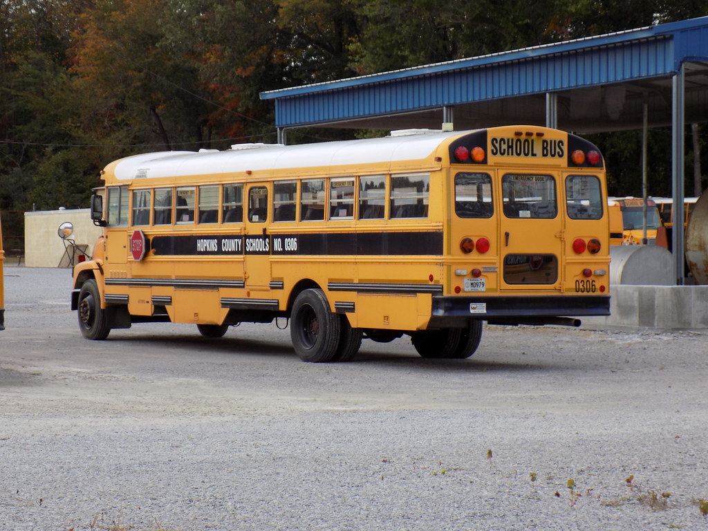 Hopkins County Schools 0306 Bus lot Nortonville, KY Flickr