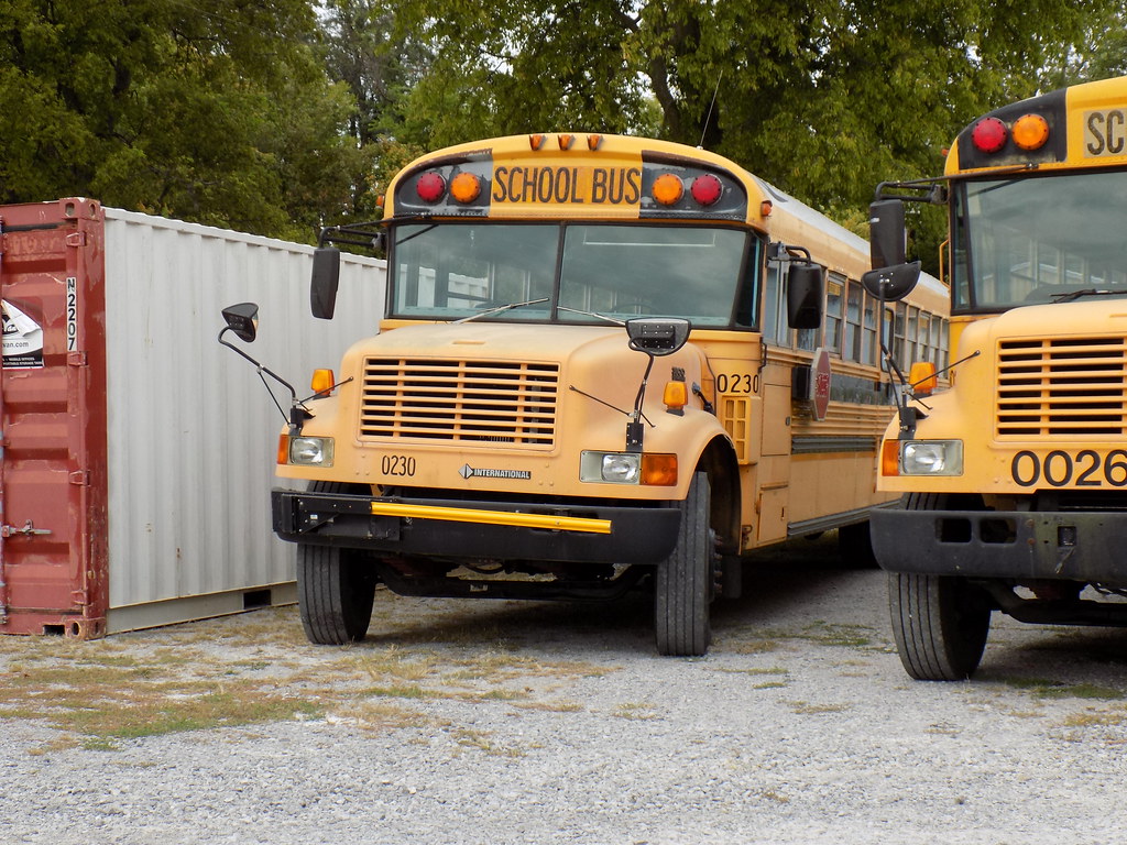 Livingston County Schools 0230 Bus garage Smithland, KY Flickr
