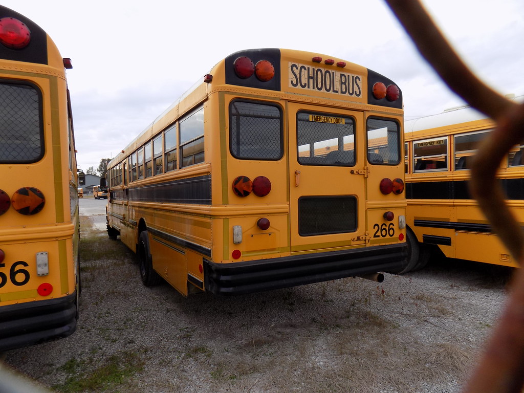 Hopkins County Schools 266 Bus lot Nortonville, KY Flickr