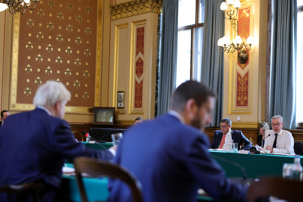 Boris Johnsons meeting 13/10/2020. London, United … Flickr