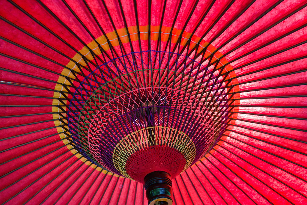 Umbrella Portland Japanese Garden Nathan K Flickr