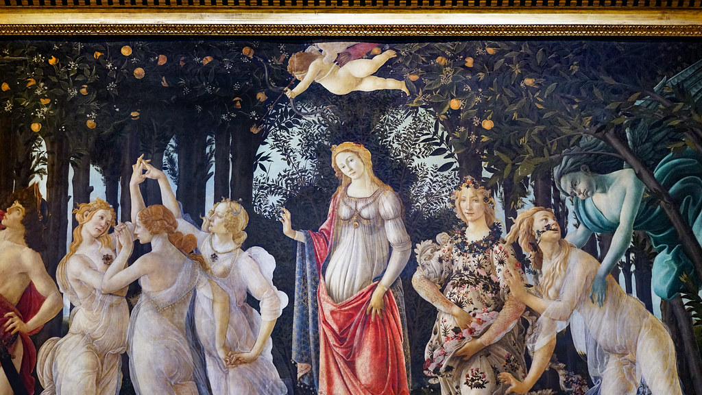 Botticelli, Primavera Sandro Botticelli, La Primavera (Spr… Flickr