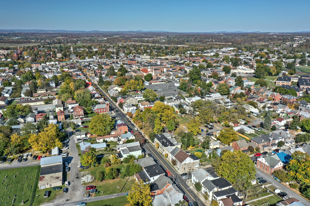 Gettysburg, PA Fall 2020 Aerial Aerial view of Gettysburg,… Flickr