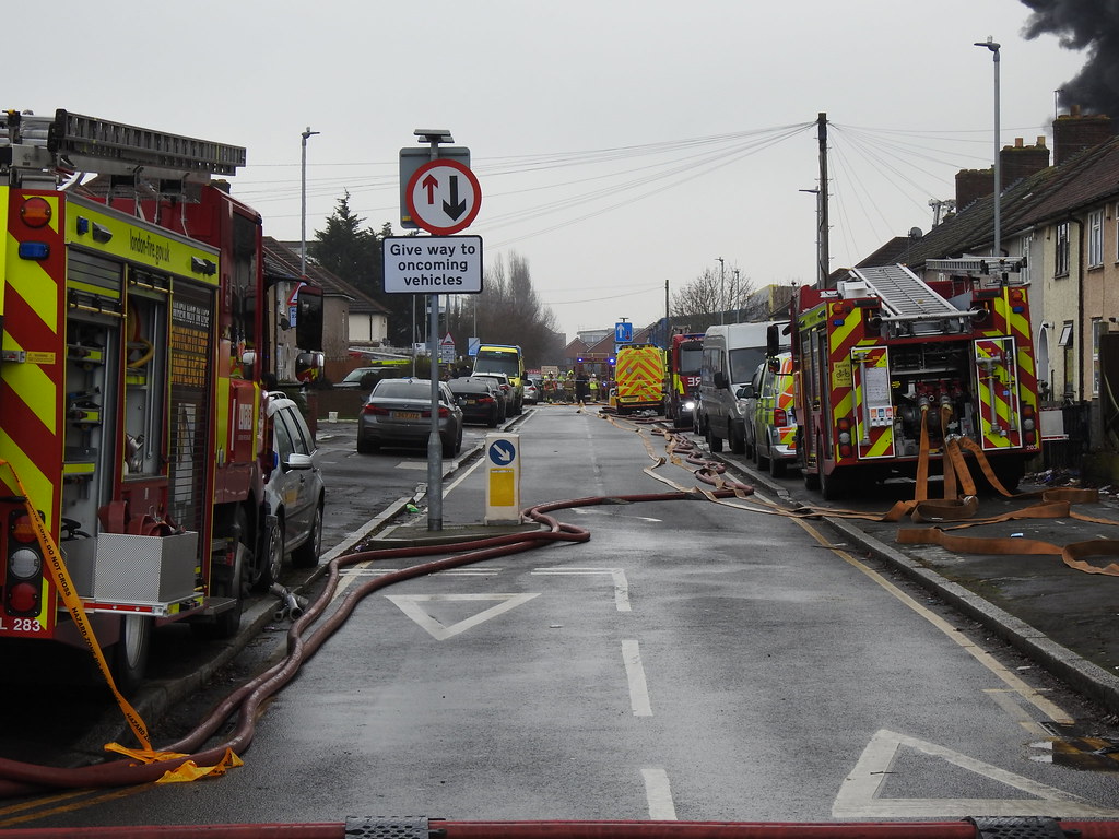 London fire brigade, Mercedes Atego Kemp road industrial e… Flickr