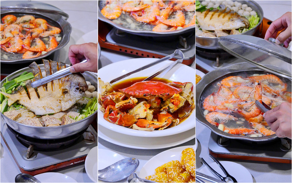 千味海鮮餐廳│台中南屯：台中米其林推薦必吃台菜餐廳/古早味白鯧米粉+酒蒸活蝦+麻油沙母必點！