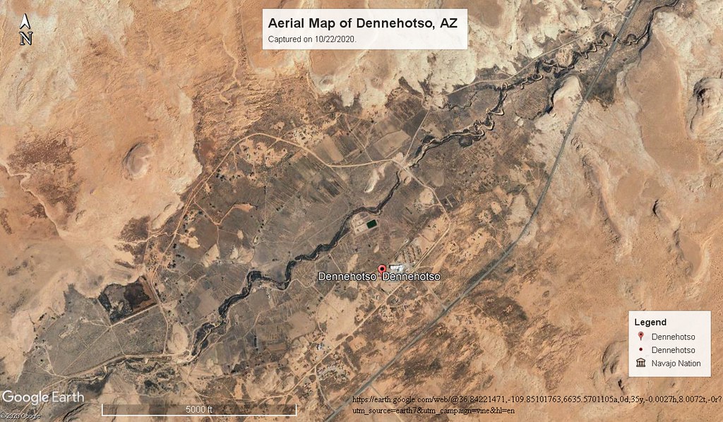 Map of Dennehotso_AZ Elisha Charley Flickr