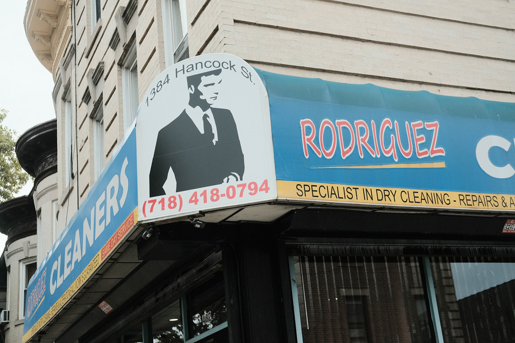 Rodriguez Cleaners Awning display Zach Korb Flickr
