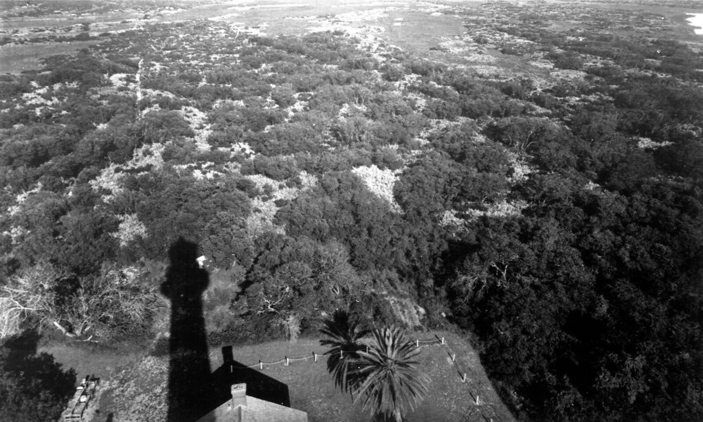Cape view as it looked in 1950 from the lighthouse. Flickr