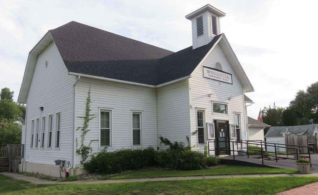 Woodhull Township Hall (Shaftsburg, Michigan) This structu… Flickr