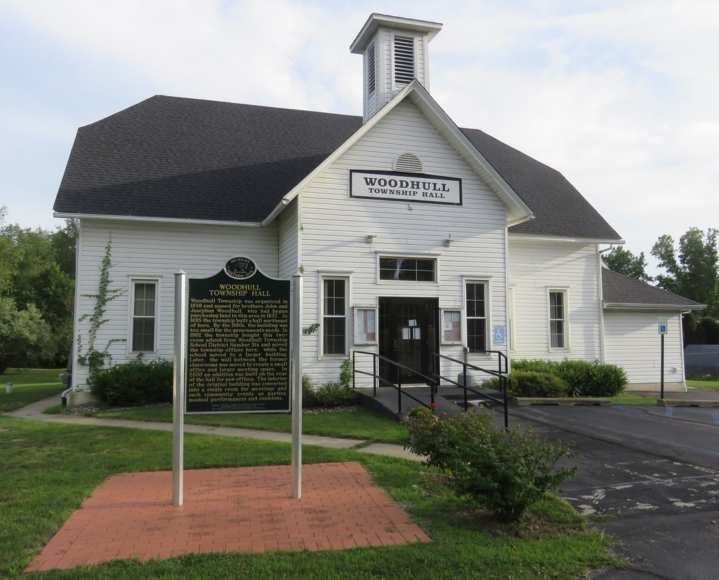 Woodhull Township Hall (Shaftsburg, Michigan) This structu… Flickr