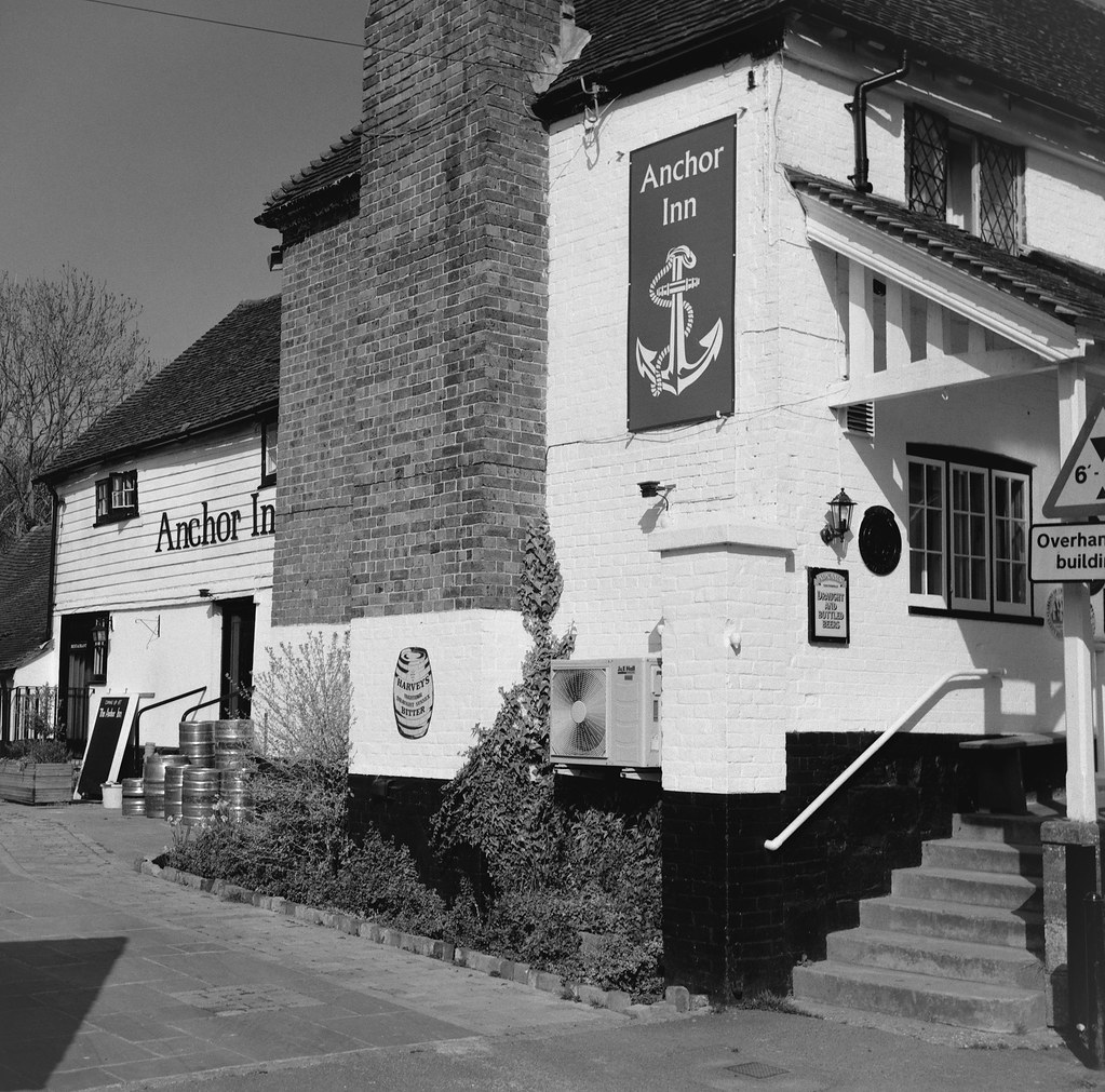 The Anchor Inn at Hartfield lockdown in April 2020 Flickr