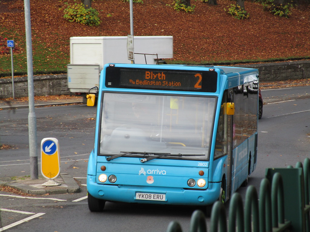 Arriva North East 2802. Shields Road, Morpeth Reg. YK08 ER… Flickr
