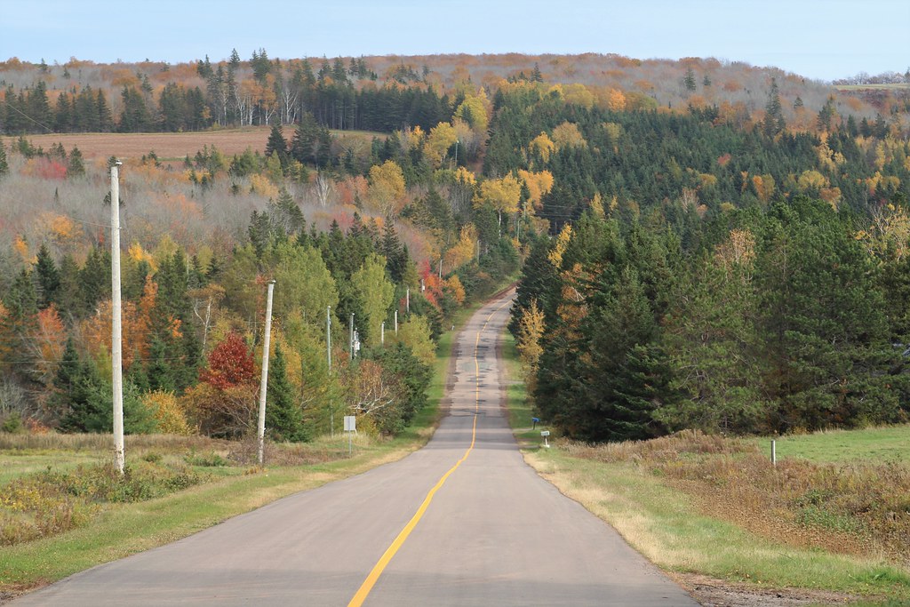 Dixon Road Breadalbane, PEI Fall foliage along the Dixon … Flickr