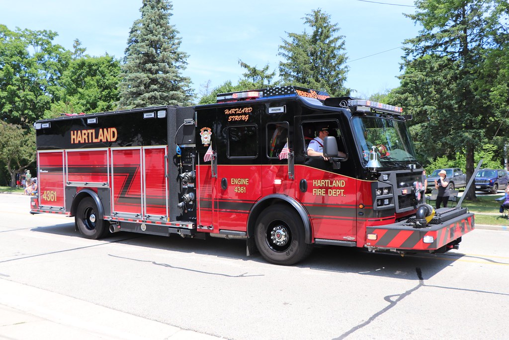 Hartland Fire Department A 2019 Rosenbauer Commander fire … Flickr
