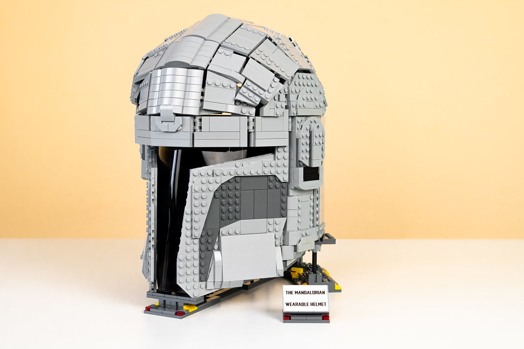 LEGO The Mandalorian Wearable Helmet I'm happy to announc… Flickr