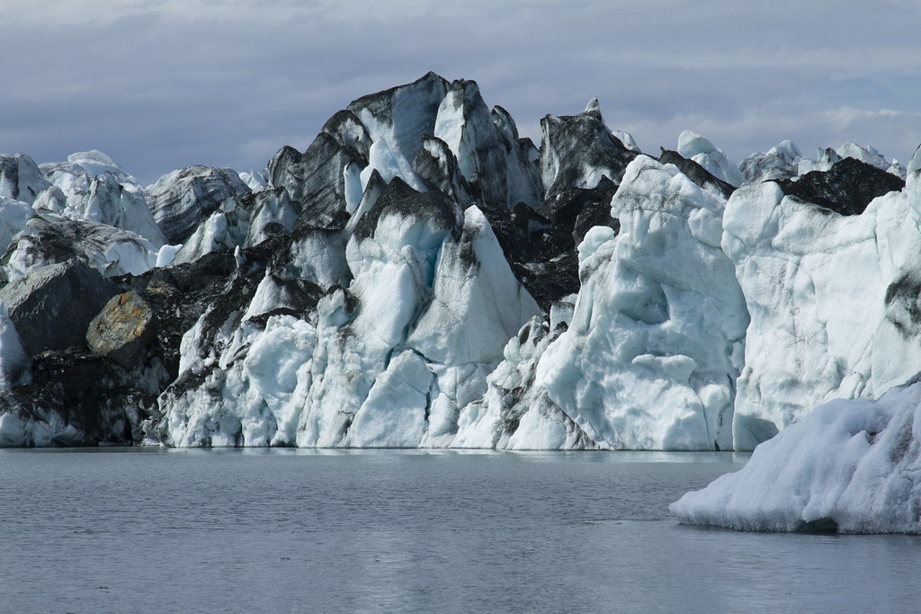 Close up of Bering Glacier. Bering Glacier Research Natura… Flickr