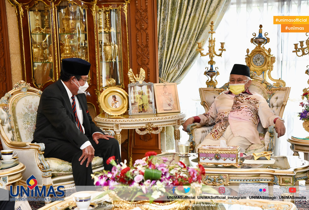 Kunjungan Hormat kepada TYT Yang diPertua Negeri Sarawak
