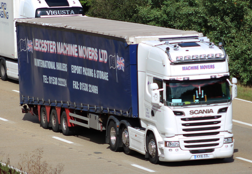 LEICESTER MACHINE MOVERS SCANIA R490 TOPLINE & MACHINE MOV… Flickr