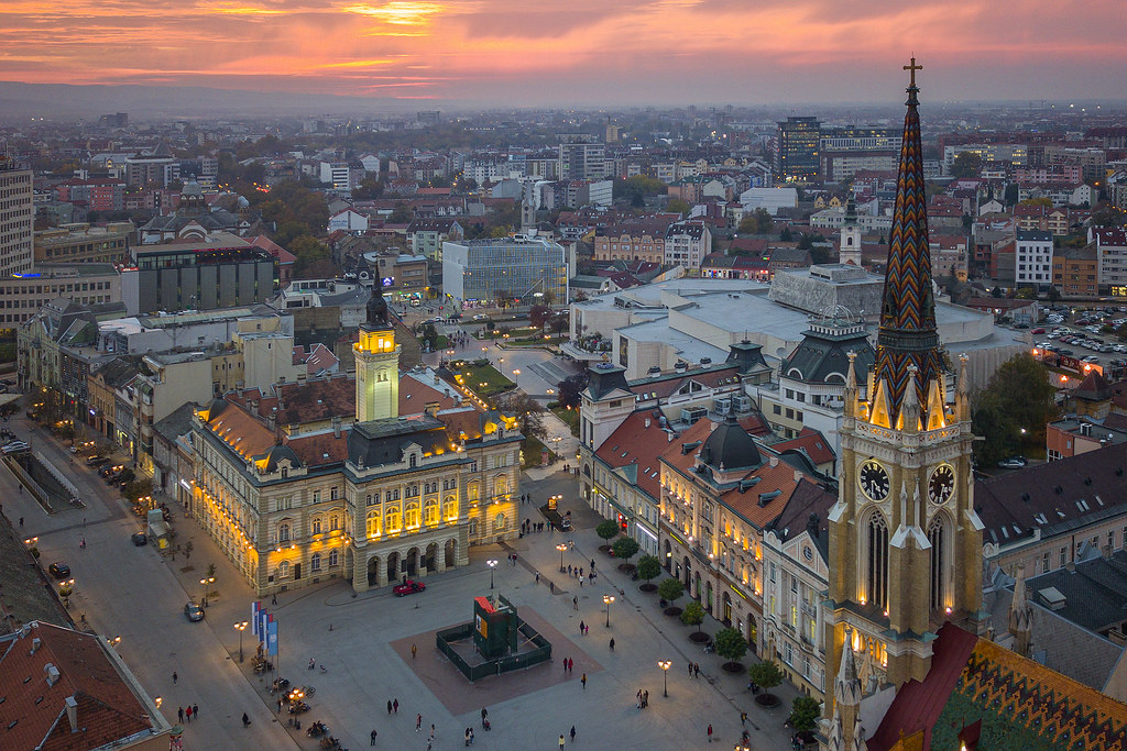 Novi Sad centar a photo on Flickriver