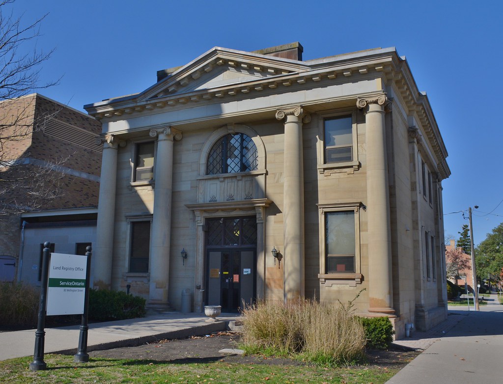 Land Registry Office, 80 Wellington Street, Brantford, ON Flickr