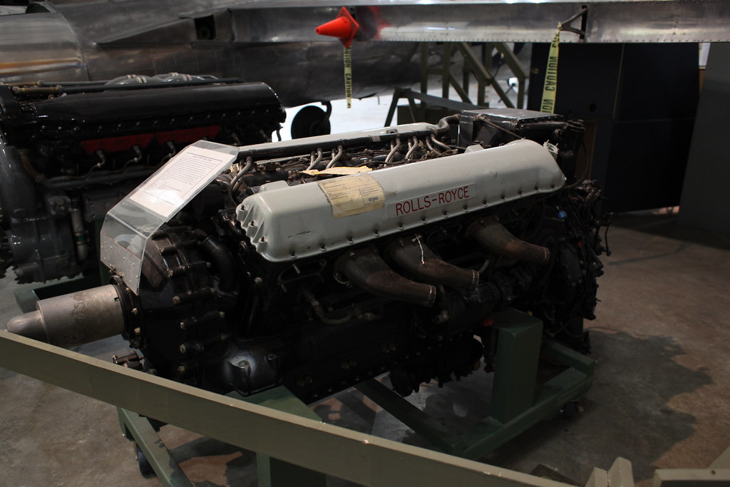 Packard V-1650 "Merlin" Engine | Mighty Eighth Air Force Mus… | Flickr