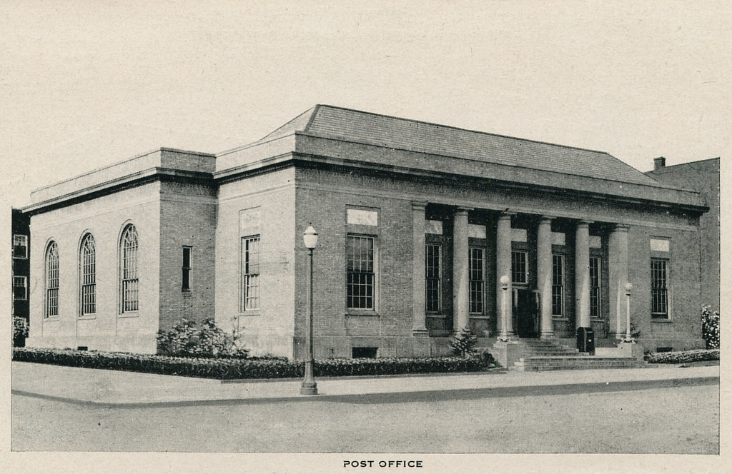 Post Office, circa 1940s Valparaiso, Indiana POST OFFICE… Flickr