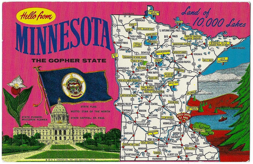 Hello from Minnesota. The Gopher State. Hello from Minneso… Flickr