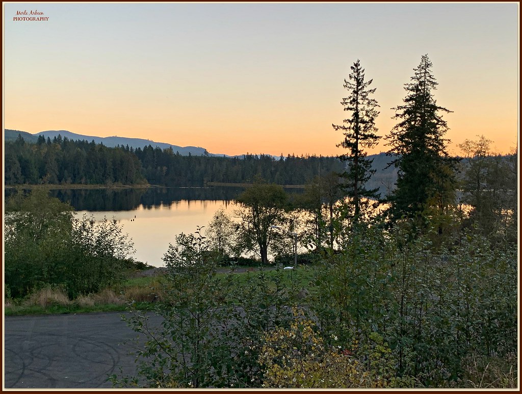 late afternoon shadows... This is Lake Kapowsin, as viewed… Flickr