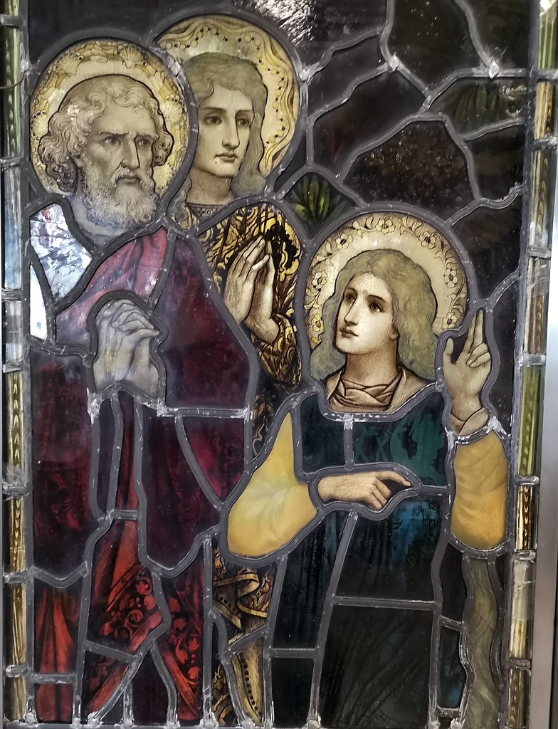 PBWA Kensington Stained glass panel Church of St Philip, E… Flickr