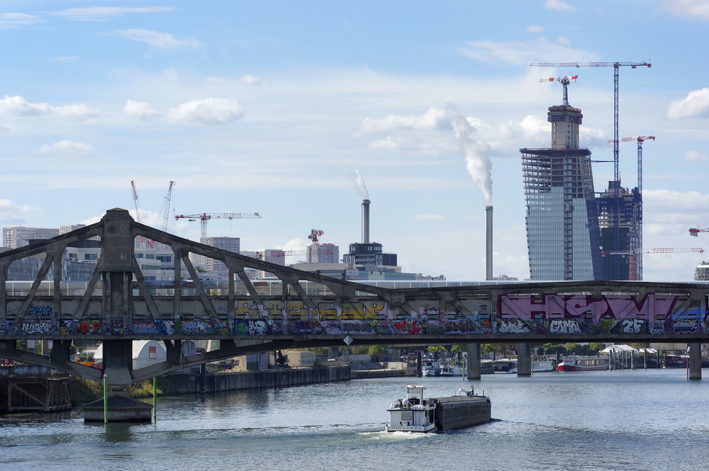 Ivry Charenton industrial bridge Ivryport landscape si… Flickr
