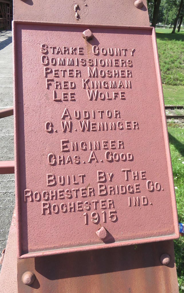 Starke County Bridge No. 39 (Knox, Indiana) The Starke Cou… Flickr