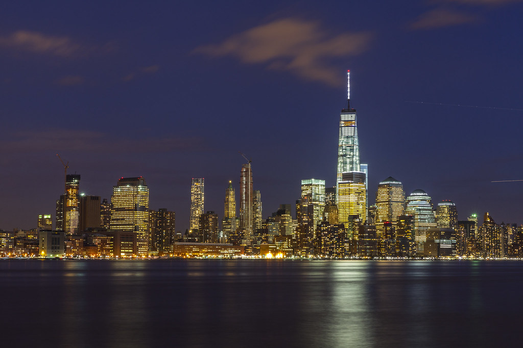 New York Lower Manhattan Night This night photograph was t… Flickr