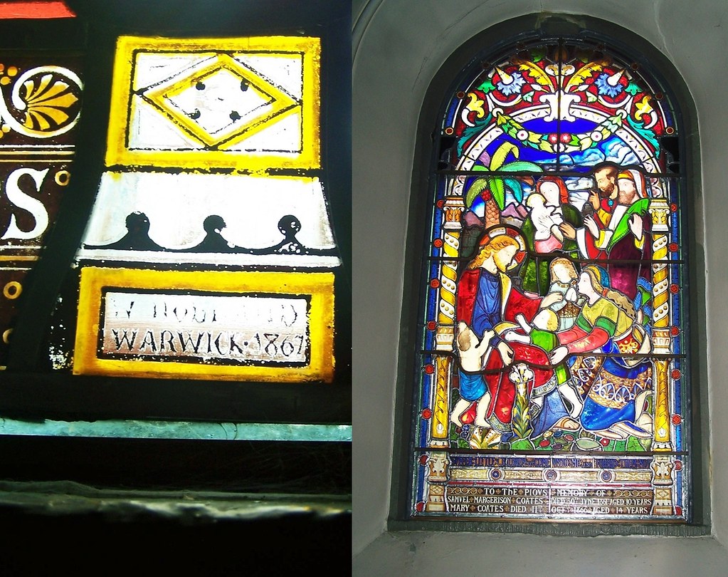 Addingham Yorkshire 1867 Stained glass window to the pious… Flickr