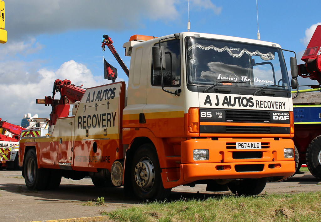 AJ AUTOS P674 KLG DAF FT 85 360 RECOVERY Gantryboy Flickr