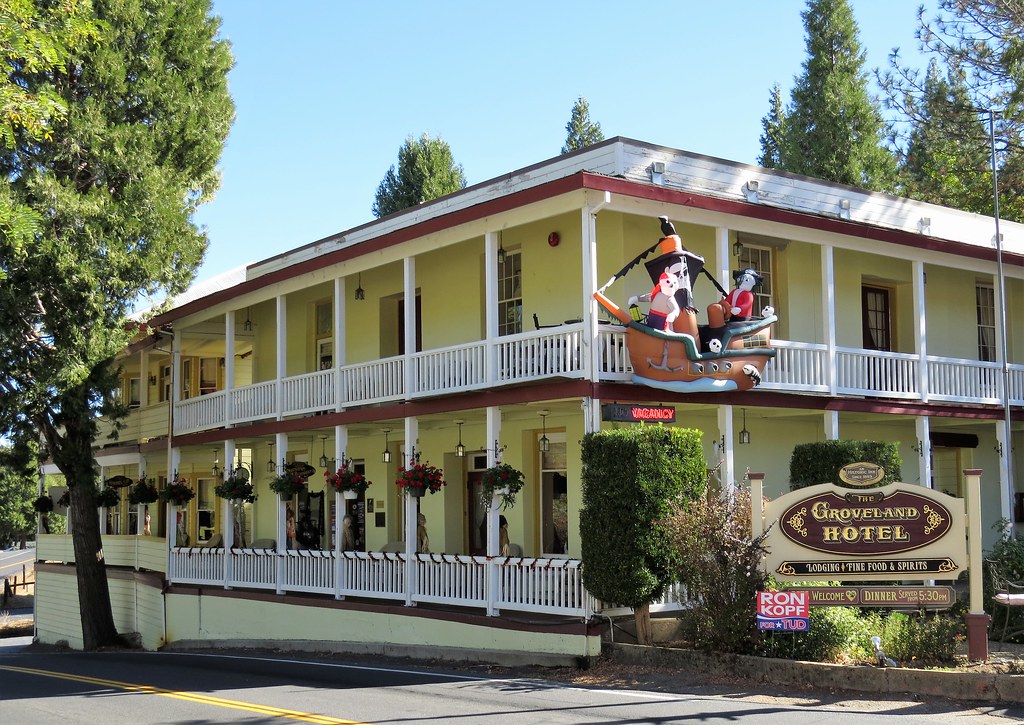 Groveland Hotel Groveland, California; part of the hotel d… Flickr