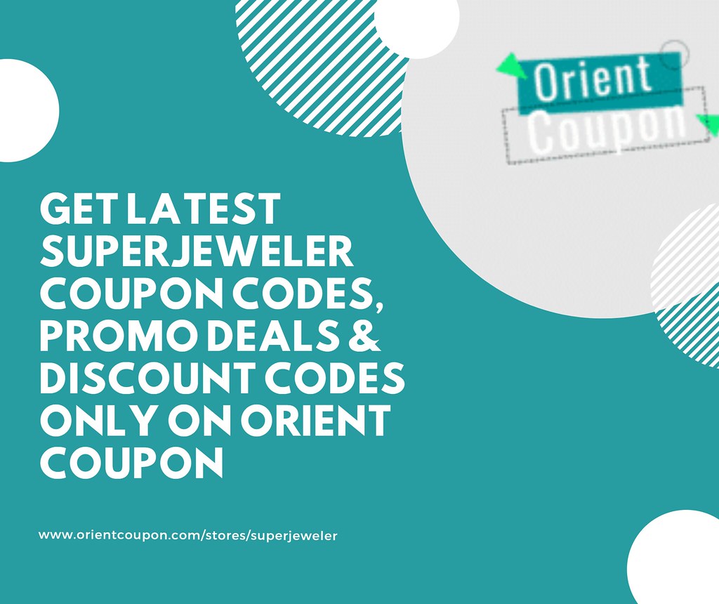 Get Latest Superjeweler coupons from Orient Coupon Flickr