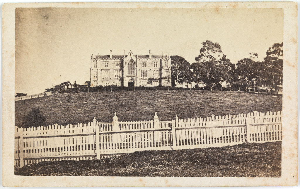 Hobart High School, c.1863 Tasmanian Archives and Heritage… Flickr