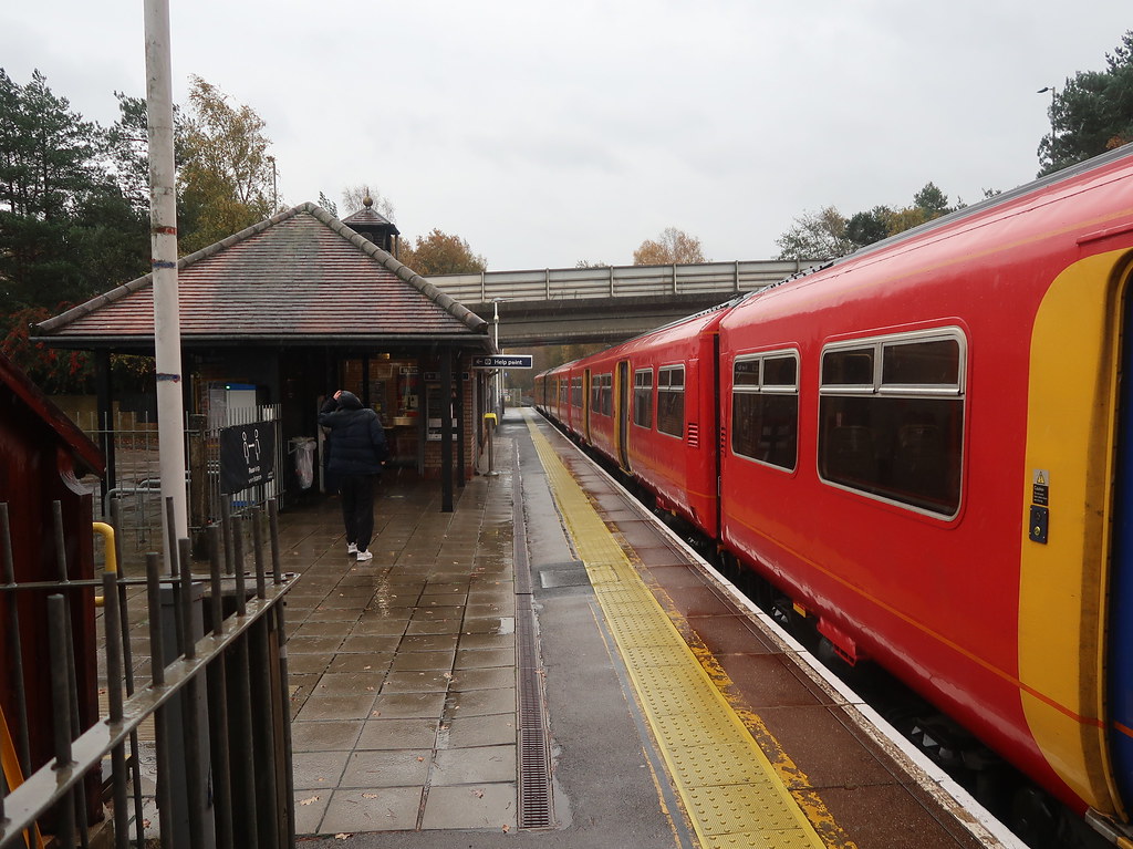 Martins Heron Railway Station Graham Benbow Flickr