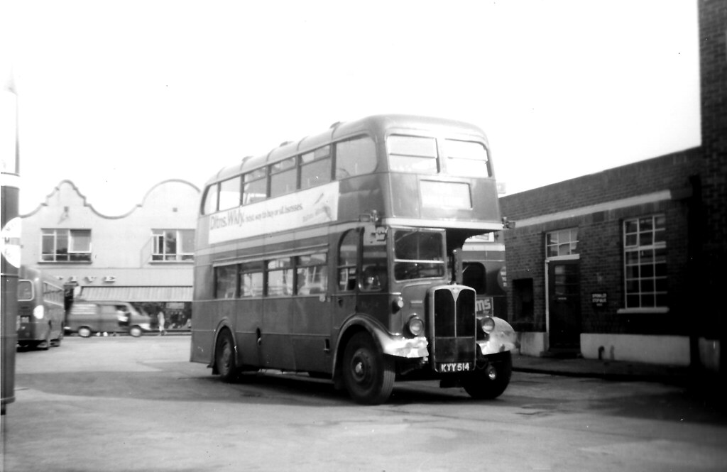 BWA01053 Addlestone Garage circa 1967 Copyright Steve Gues… Flickr