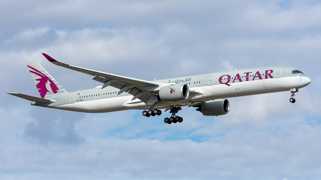A7AND Airbus A3501041 Qatar Airways QR729 DOHDFW Doha t… Flickr