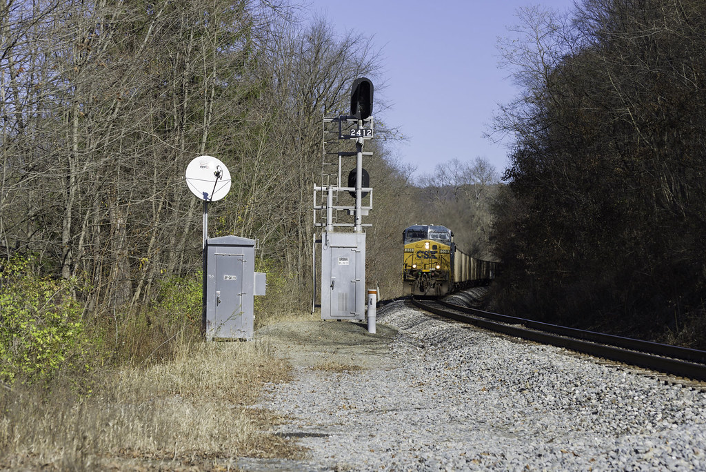 Keystone Subdivision Ursina, PA. CSXT 559 approaches th… Flickr