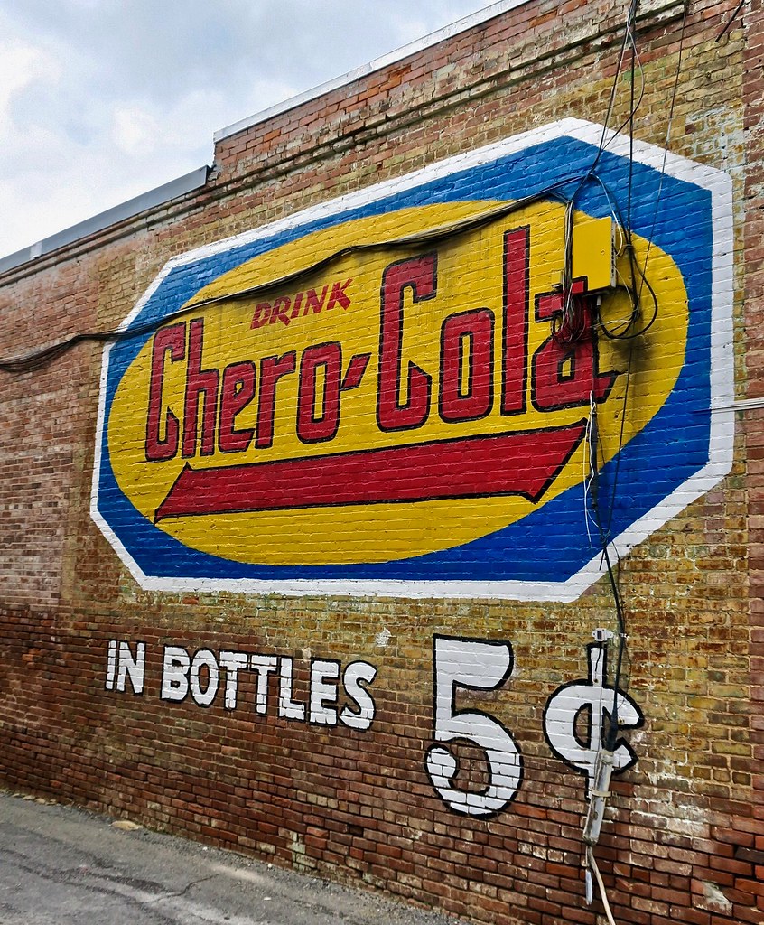 CheroCola, Alexander City, AL A restored ghost sign for