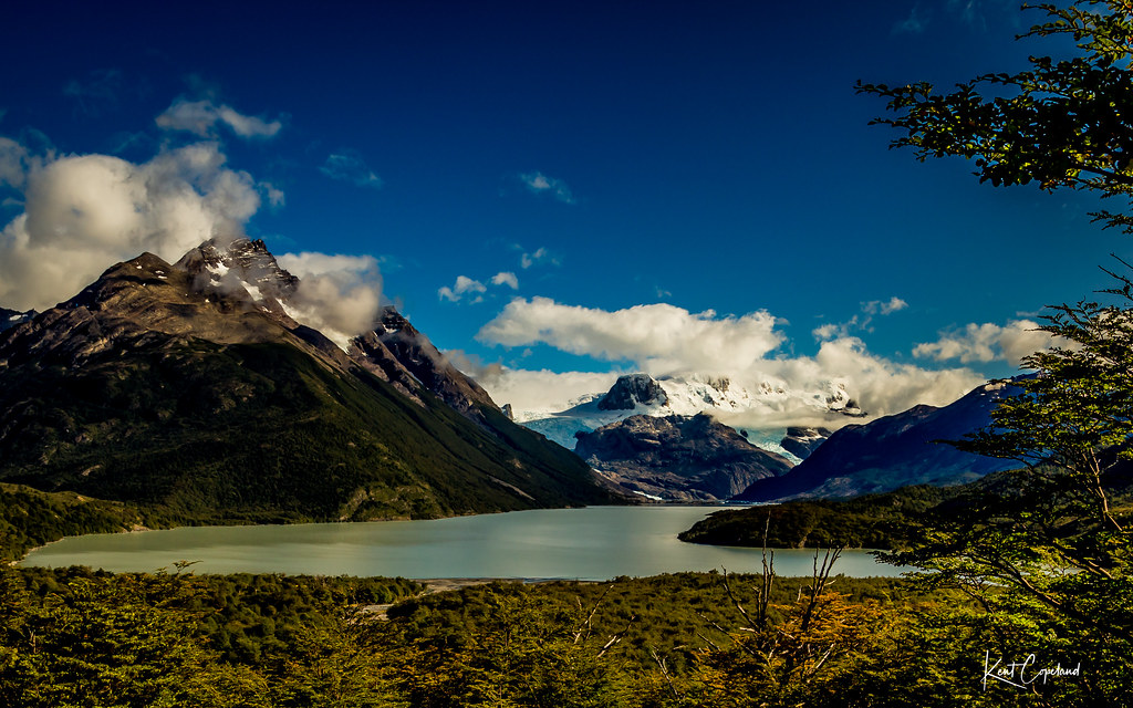 Dickson Lake 3 Dickson lake with Dickson glacier dropping … Flickr