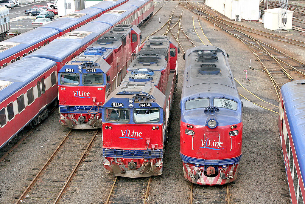 Off Peak line up Between morning and evening duties on reg… Flickr