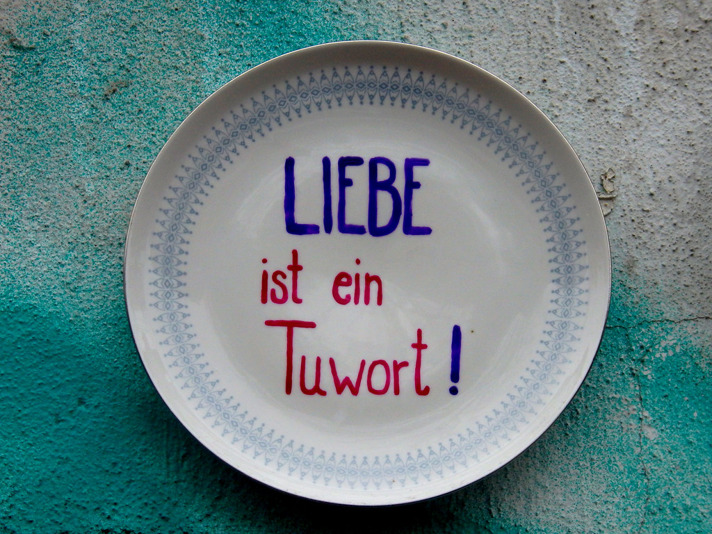 liebe ist ein tuwort beifang aus der stolperstein tour vom… Bernd